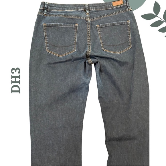 🛍️3/$40 DH3 Jill Mid-Rise Straight Leg Blue Jeans - Size 12x34 - Picture 4 of 7